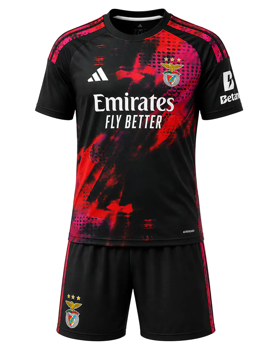 Benfica - Terceiro Kit de Criança 26/27 1