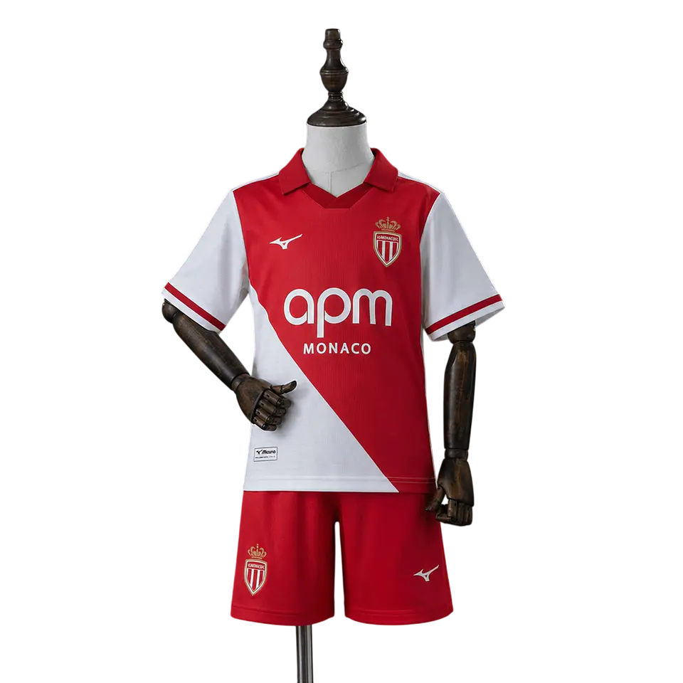 AS Monaco - Kit Criança Principal 26/27 1
