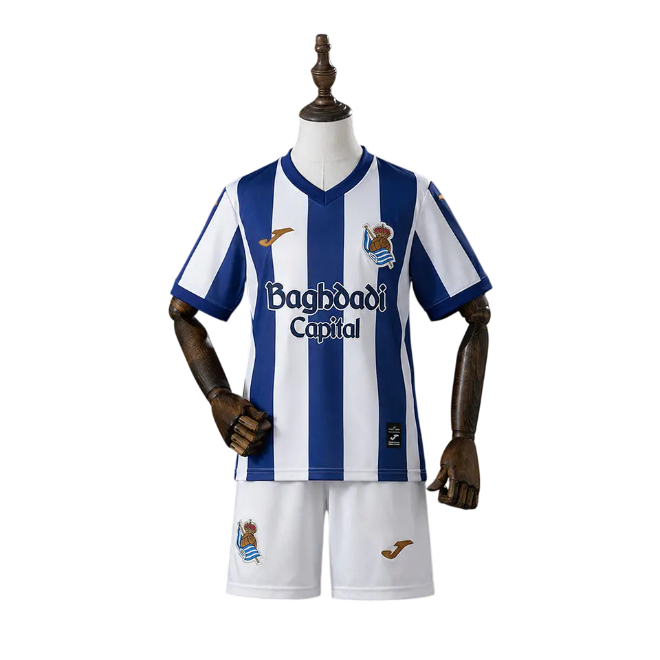 Real Sociedad - Kit Criança Principal 26/27  1