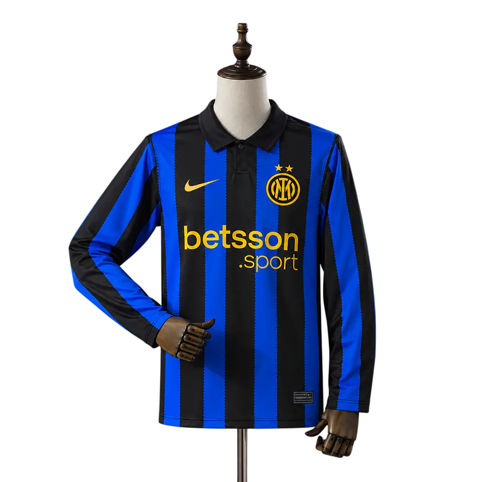 Inter de Milão - Camisola Principal 26/27 - Manga Comprida 1