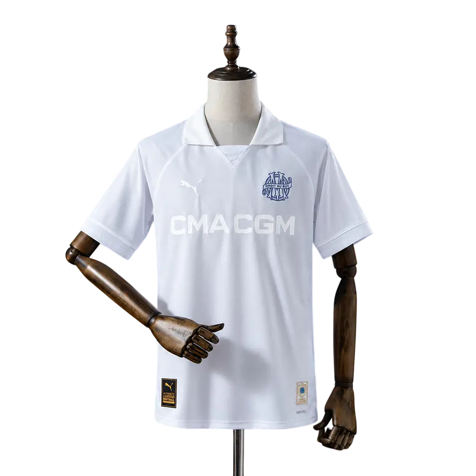 Marselha - Camisola Edição 125 Anos Branca 26/27 1