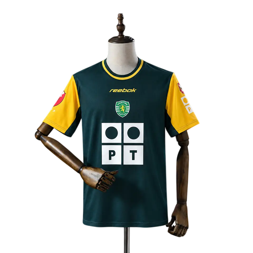 Sporting - Camisola Secundária 02/03 Retro 1
