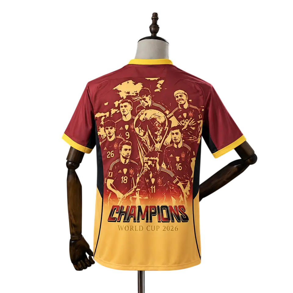 Espanha - Camisola Comemorativa Mundial 2026 2