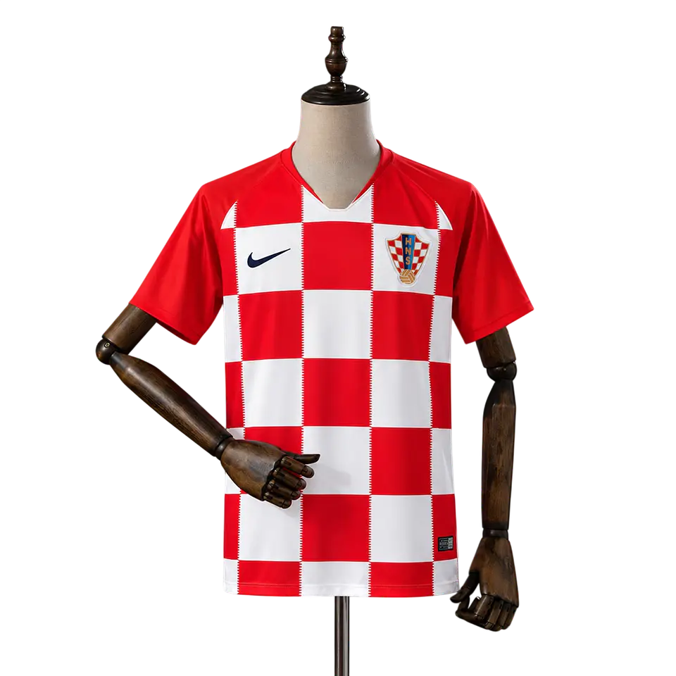 Croácia - Camisola Principal 2018 Retro 1