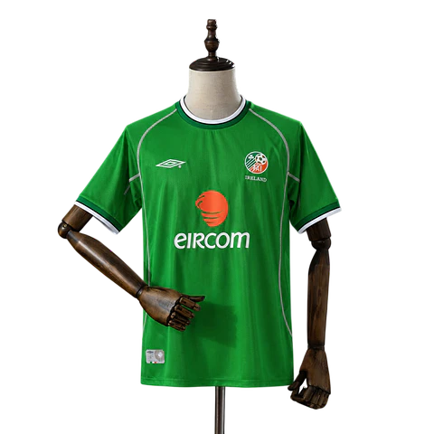 Irlanda - Camisola Principal 2002 Retro