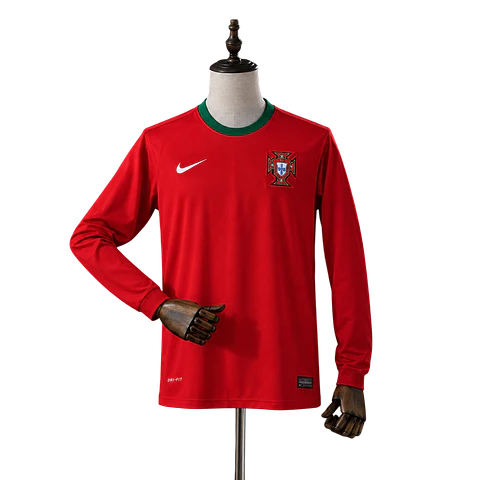 Portugal - Camisola Principal 2012 Retro Manga Comprida