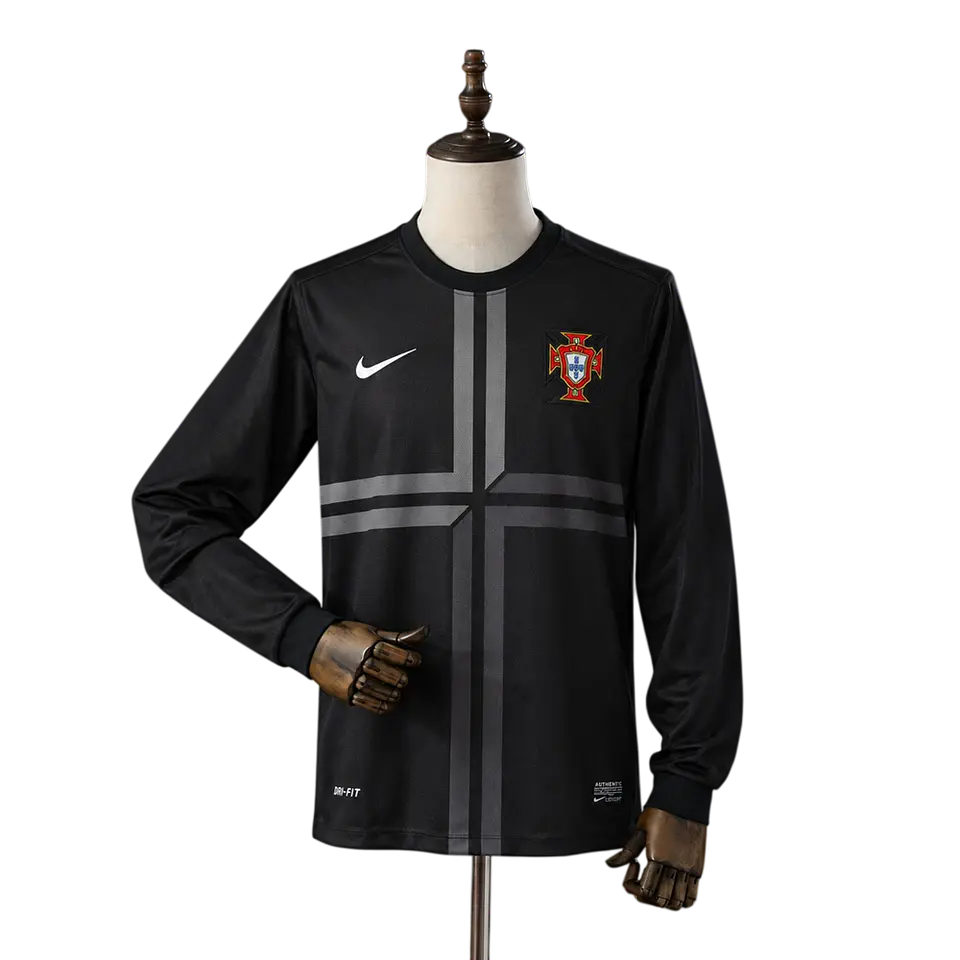 Portugal - Camisola Alternativa 2013 Retro Manga Comprida 1
