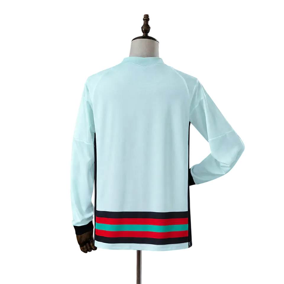 Portugal - Camisola Alternativa 2020 Retro Manga Comprida 2