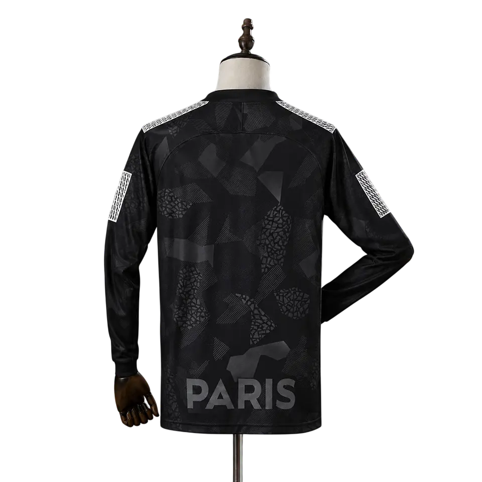 Paris Saint Germain - Terceira Camisola 17/18 Retro Manga Comprida 2