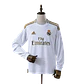 Real Madrid - Camisola Principal 19/20 Retro Manga Comprida - Thumbnail 1