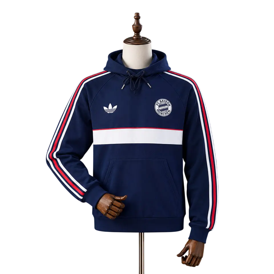 Bayern Munique - Hoodie Azul Escuro 26/27 1