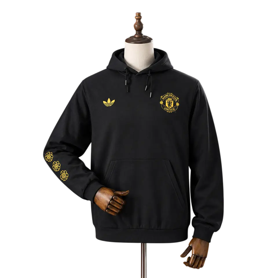 Manchester United - Hoodie Preto 26/27 1