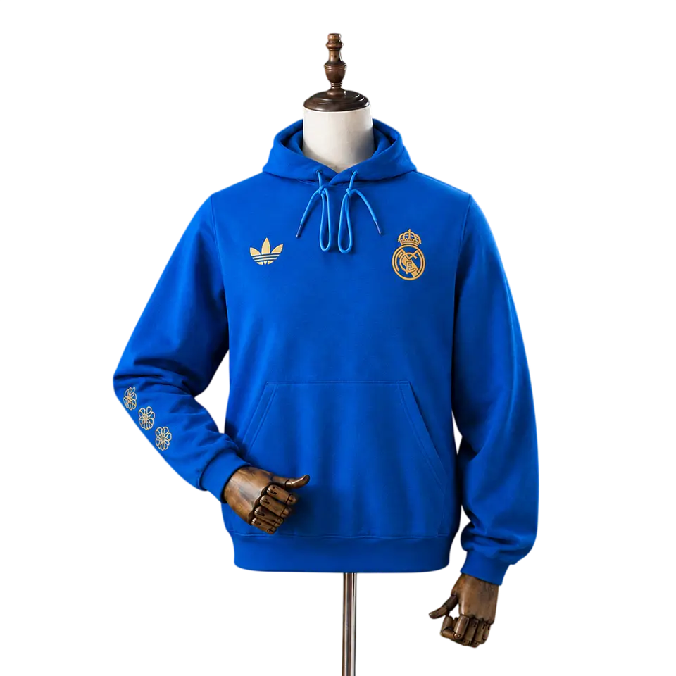 Real Madrid - Hoodie Azul 26/27 1