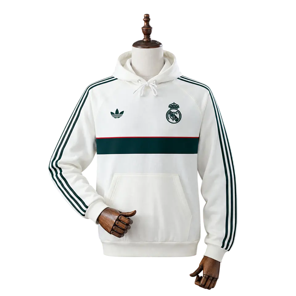 Real Madrid - Hoodie Branco 26/27 1