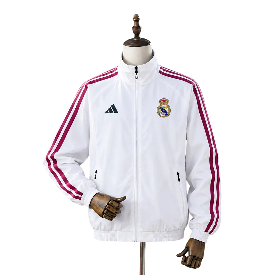 Real Madrid - Casaco Branco e Rosa 26/27 1
