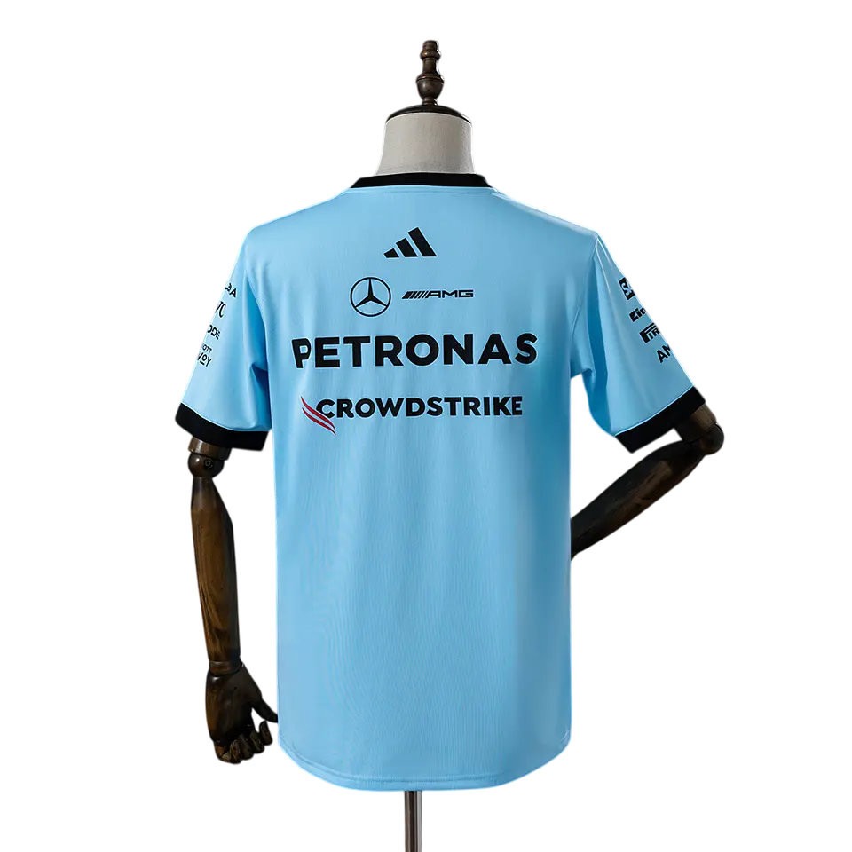 Mercedes AMG - Camisola Azul Claro 2026 2
