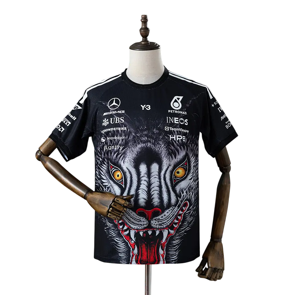Mercedes AMG - Camisola Y3 Preta 2026  1