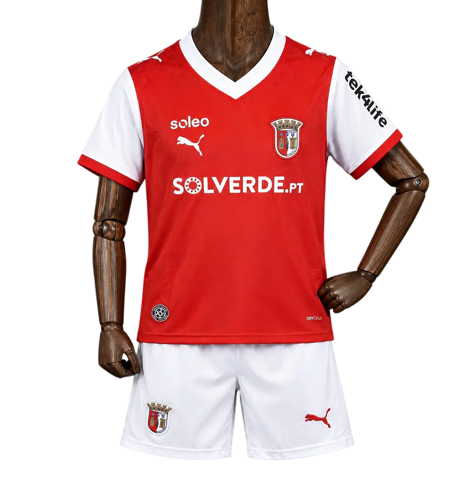 SC Braga - Kit Criança Principal 26/27 1