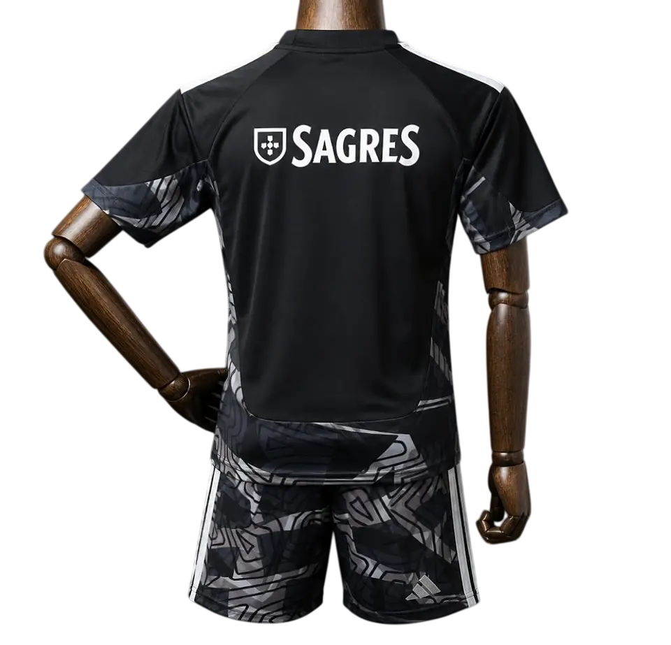 Benfica - Kit de Criança Guarda-Redes Preto 26/27 2