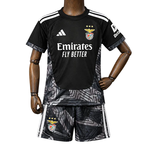 Benfica - Kit de Criança Guarda-Redes Preto 26/27
