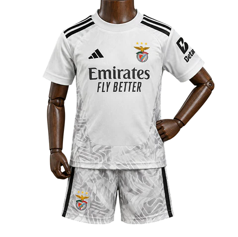 Benfica - Kit de Criança Guarda-Redes Cinza 26/27