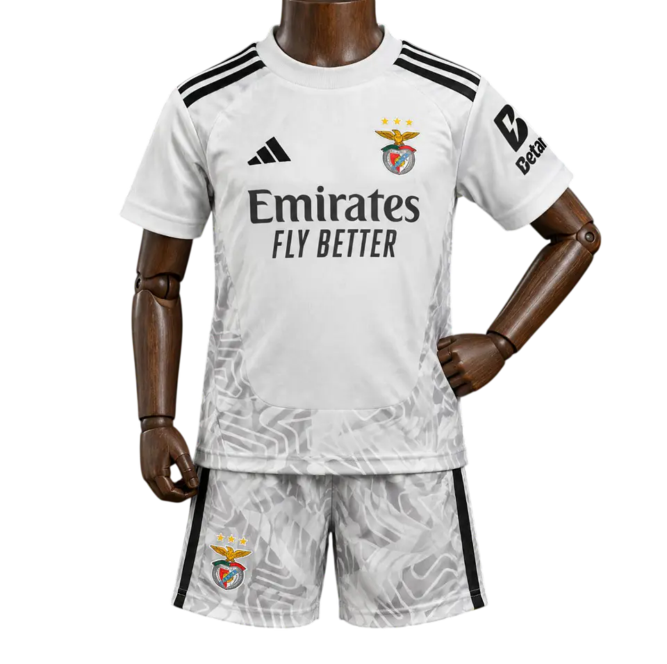 Benfica - Kit de Criança Guarda-Redes Cinza 26/27 1