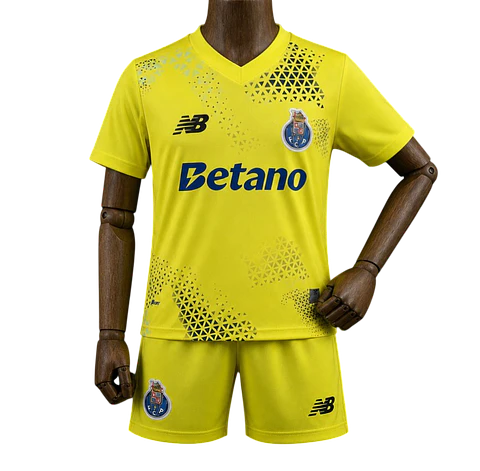 FC Porto - Kit Criança Guarda-Redes Amarelo 26/27