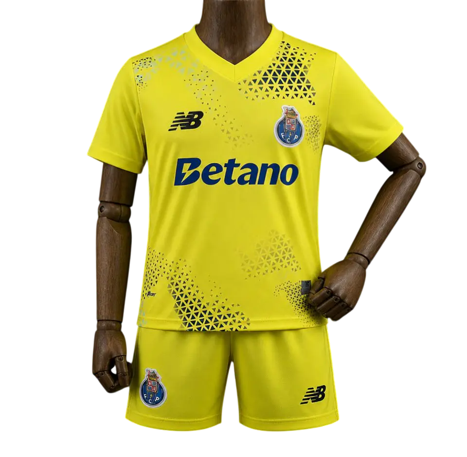 FC Porto - Kit Criança Guarda-Redes Amarelo 26/27 1