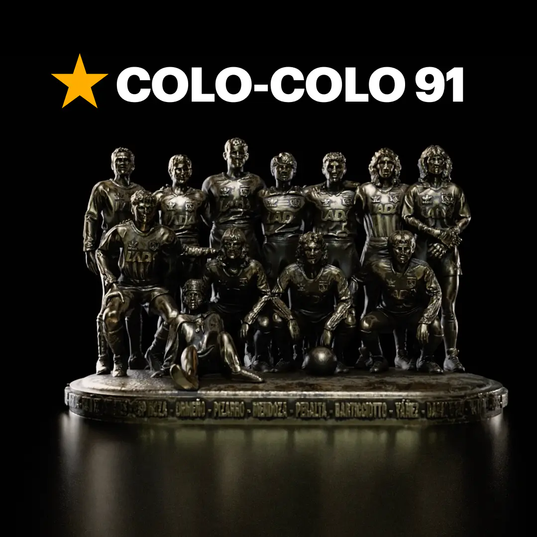  Escultura Colo-Colo 91 - PREVENTA 1