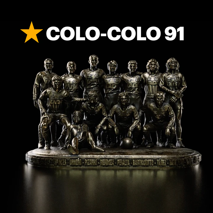  Escultura Colo-Colo 91 - PREVENTA 1