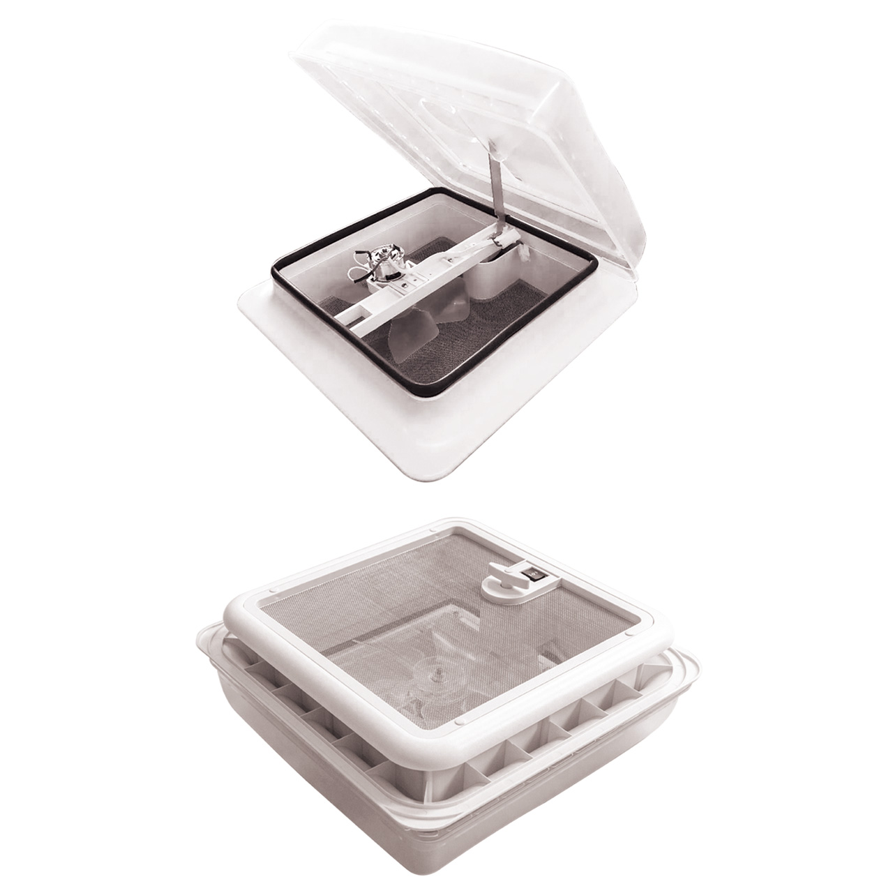 ESCOTILLA TURBO 280 X 280 SIN LUZ