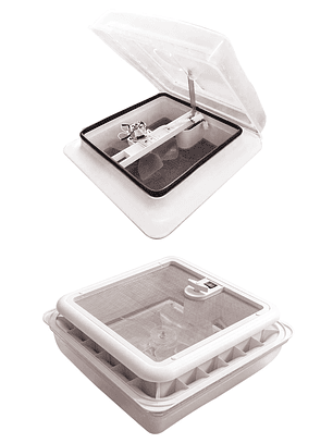 ESCOTILLA TURBO 280 X 280 SIN LUZ