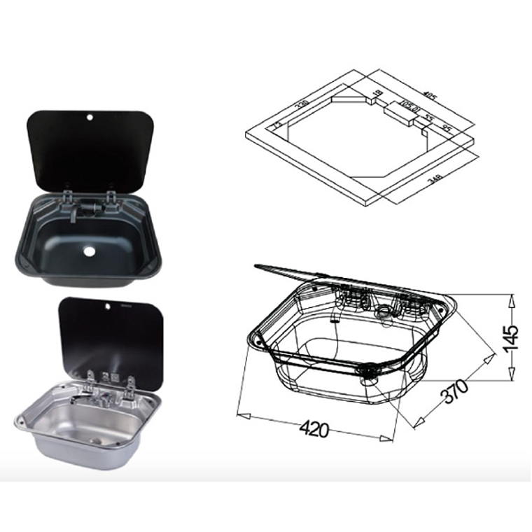 DISHWASHER WITH GLASS LID 1