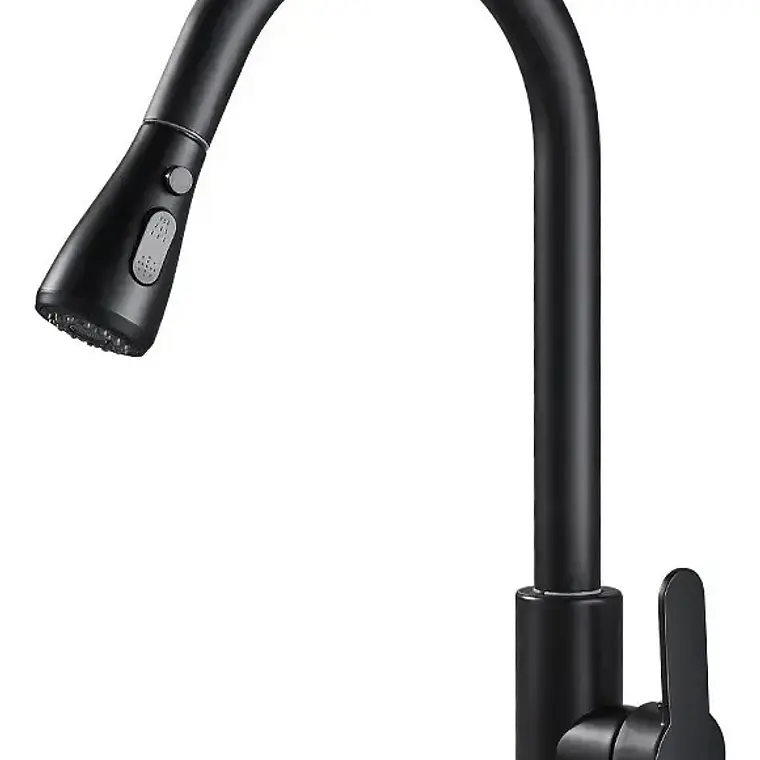 Grifo Llave Monomando Lavaplatos Extraíble Flexible 1