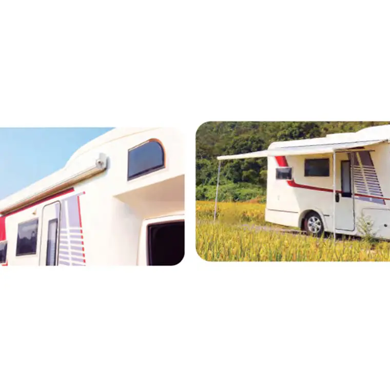 Toldo lateral 400x250 cm - Blanco 3