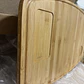 Mesa plegable en L de bambú con soporte - thumbnail 3