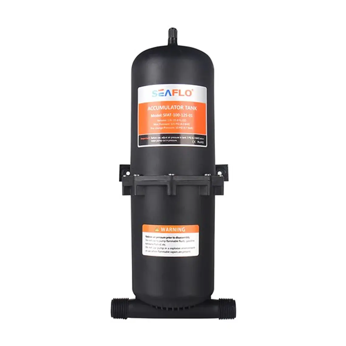 Tanque acumulador presurizado Seaflo 1.0 L 2