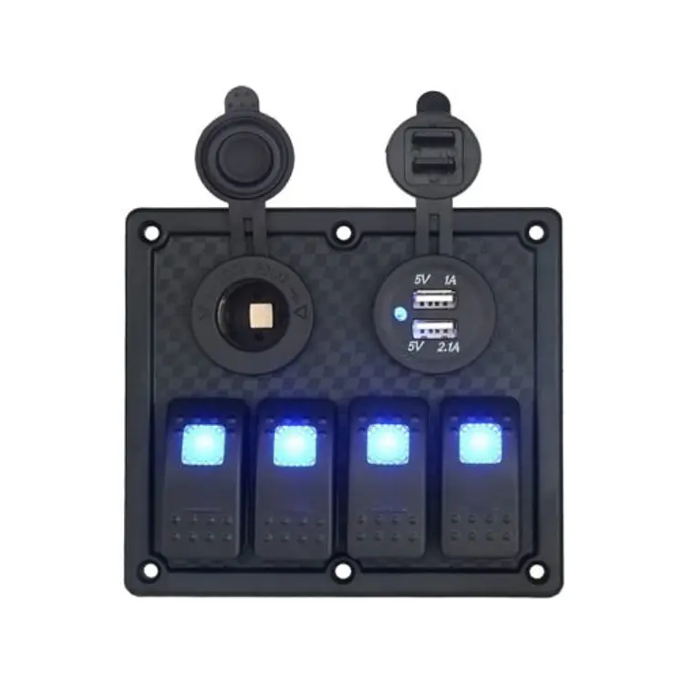 Panel de 4 interruptores 1