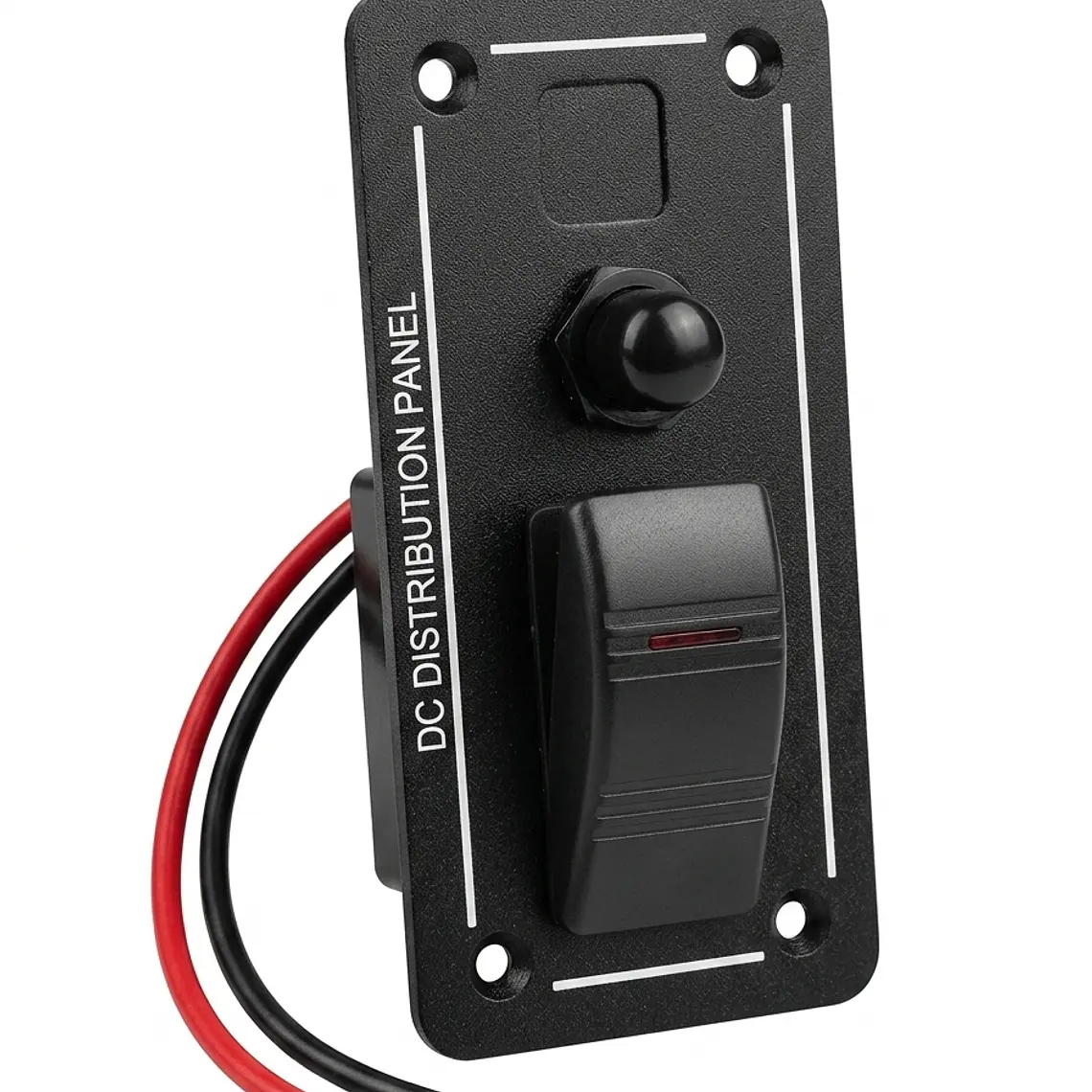 Panel de Distribución DC de 1 Canal con Disyuntor Integrado (12V/24V) 1
