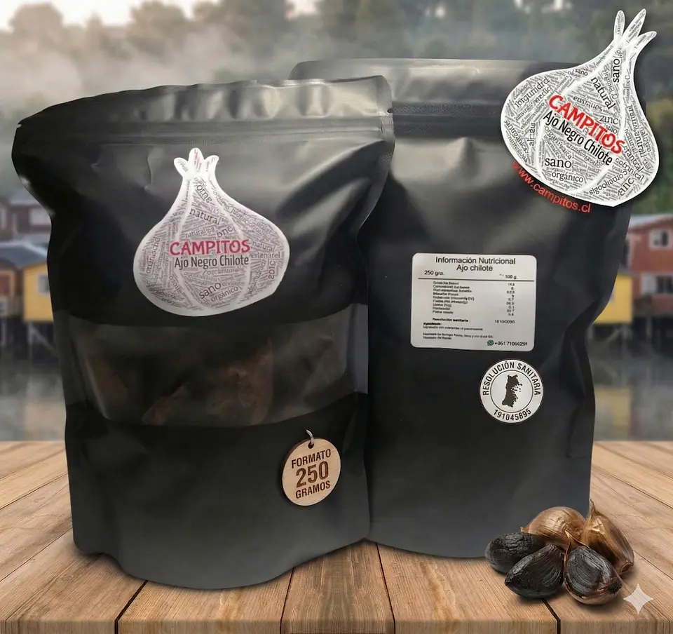 Ajo Negro Chilote 250 g 2