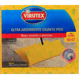101440 Trapero Absorvente Simple con Ojal Virutex Tamaño 50x57 cms. x1