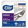 52602 Servilleta Elite Mantel Blanca Caja 24 Paquetes x 100un