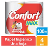 50959 Papel Higiénico Confort Max 100 mts x 32 Rollos (8x4un)