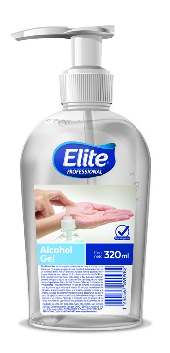98145 Alcohol Gel Elite Botella Personal