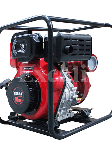 Motobomba Alta Presión 2" Pulgadas 12 Hp Diesel Partida Electrica