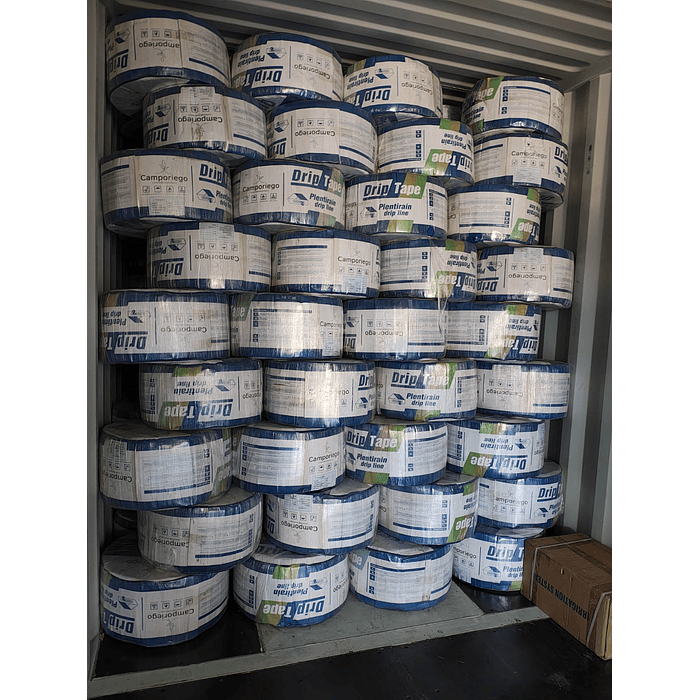 Cinta de Riego 20CM 1.1L/H 1400 Metros 0.18 (7MIL) 3