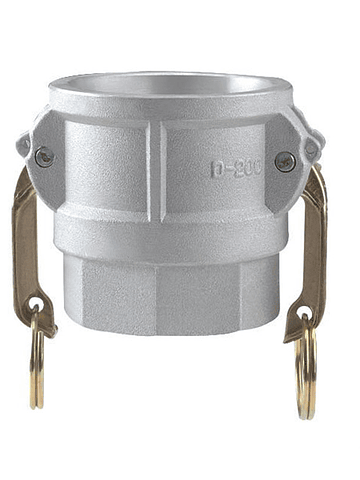 Acople Camlock Tipo D 2" Pulgadas Hembra-HI Aluminio