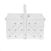 Caja de costura madera blanco 3 niveles Prym