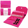 Set de Palillos circulares largos intercambiables Blush Lykke 5"