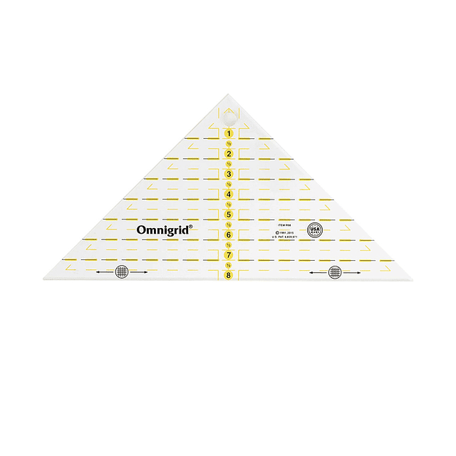 Regla Triangular 8 pulgadas Omnigrid 